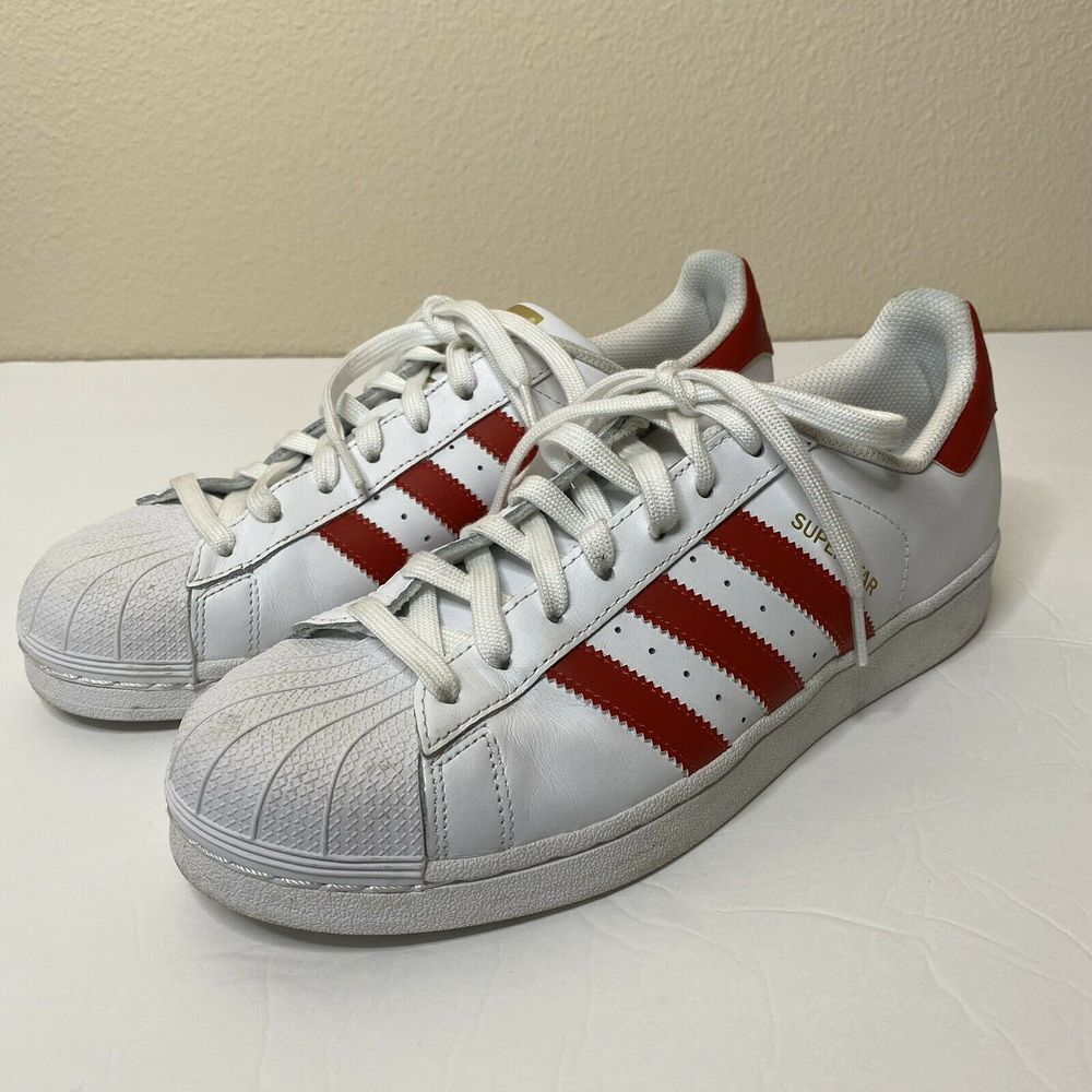 ADIDAS SUPERSTAR Men's Size 8.5 Shelltoe Sneakers